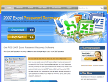Tablet Screenshot of 2007.excelpasswordrecovery.net