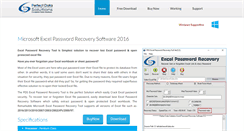 Desktop Screenshot of excelpasswordrecovery.net
